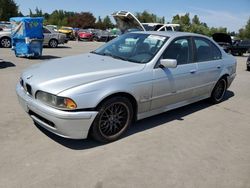 Salvage cars for sale at Woodburn, OR auction: 2002 BMW 530 I