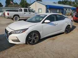 Salvage cars for sale at Wichita, KS auction: 2020 Nissan Sentra SV