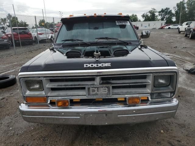 1988 Dodge D-SERIES D100