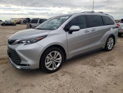 Toyota Sienna Vehiculos salvage en venta: 2024 Toyota Sienna Limited