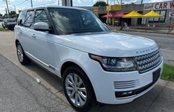 Land Rover salvage cars for sale: 2015 Land Rover Range Rover HSE