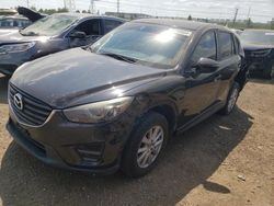 Salvage cars for sale at Elgin, IL auction: 2016 Mazda CX-5 Touring