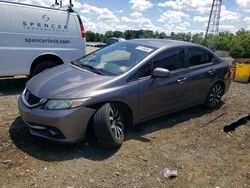 Salvage cars for sale at Windsor, NJ auction: 2015 Honda Civic EXL