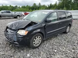 Vehiculos salvage en venta de Copart Windham, ME: 2013 Chrysler Town & Country Touring