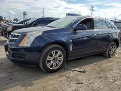 Salvage cars for sale at Dyer, IN auction: 2010 Cadillac SRX Luxury Collection