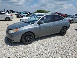 Salvage cars for sale at Taylor, TX auction: 2010 Hyundai Elantra Blue