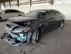 Chevrolet salvage cars for sale: 2020 Chevrolet Malibu LS