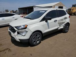 2020 Ford Ecosport S en venta en Brighton, CO