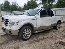 Ford salvage cars for sale: 2013 Ford F150 Supercrew