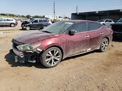 Salvage cars for sale from Copart Colorado Springs, CO: 2016 Nissan Maxima 3.5S