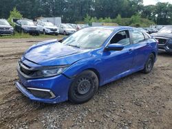 Honda salvage cars for sale: 2019 Honda Civic LX