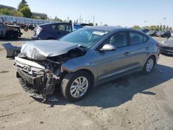 Salvage cars for sale at Vallejo, CA auction: 2019 Hyundai Elantra SE