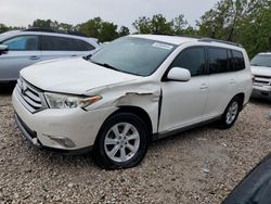 Toyota salvage cars for sale: 2013 Toyota Highlander Base