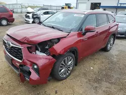 Toyota Vehiculos salvage en venta: 2021 Toyota Highlander Hybrid Platinum