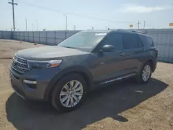 Salvage cars for sale at Greenwood, NE auction: 2020 Ford Explorer Limited