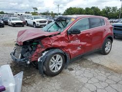 Salvage cars for sale at Lexington, KY auction: 2018 KIA Sportage LX