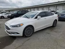 Ford salvage cars for sale: 2017 Ford Fusion SE