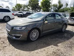 Salvage cars for sale at Riverview, FL auction: 2017 Lincoln MKZ Reserve