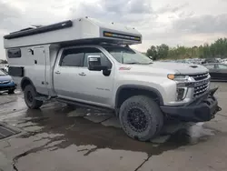 Salvage cars for sale from Copart Littleton, CO: 2022 Chevrolet Silverado K3500 LTZ