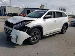 2019 Toyota Highlander Limited en venta en New Orleans, LA