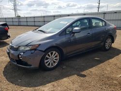 Honda salvage cars for sale: 2012 Honda Civic EXL