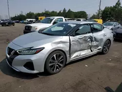 Nissan salvage cars for sale: 2022 Nissan Maxima SV