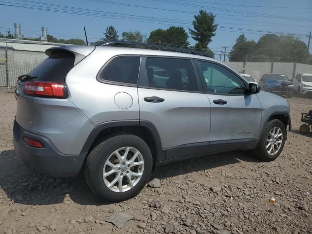 2016 Jeep Cherokee Sport