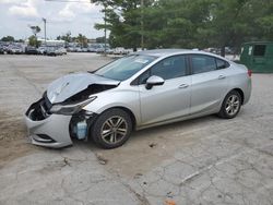 Salvage cars for sale at Lexington, KY auction: 2016 Chevrolet Cruze LT