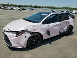 Salvage cars for sale at Fresno, CA auction: 2022 Toyota Corolla LE