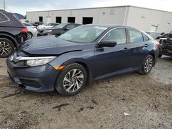 Honda salvage cars for sale: 2018 Honda Civic EX