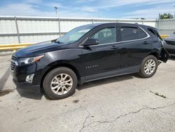 Salvage cars for sale at Dyer, IN auction: 2018 Chevrolet Equinox LT