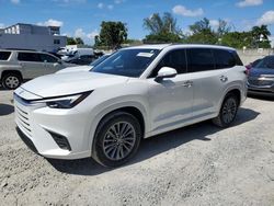 Salvage cars for sale at Opa Locka, FL auction: 2024 Lexus TX 350 Base