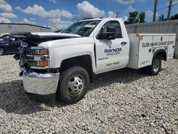 Salvage trucks for sale at Wayland, MI auction: 2019 Chevrolet Silverado K3500