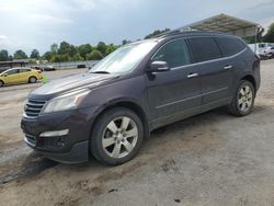 Salvage cars for sale from Copart Florence, MS: 2015 Chevrolet Traverse LTZ