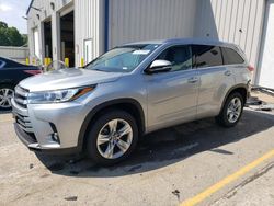 Salvage cars for sale at Rogersville, MO auction: 2019 Toyota Highlander Limited