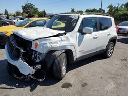 SUV salvage a la venta en subasta: 2017 Jeep Renegade Latitude