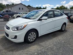 Salvage cars for sale at York Haven, PA auction: 2016 Hyundai Accent SE