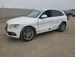 Salvage cars for sale at San Martin, CA auction: 2016 Audi Q5 Premium Plus S-Line