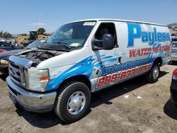 Salvage cars for sale from Copart San Martin, CA: 2011 Ford Econoline E350 Super Duty Van