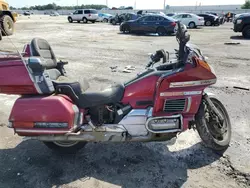 Salvage motorcycles for sale at Jacksonville, FL auction: 1992 Honda GL1500 I