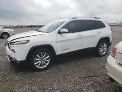 Jeep salvage cars for sale: 2016 Jeep Cherokee Limited