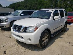 Salvage cars for sale at Seaford, DE auction: 2012 Nissan Pathfinder S