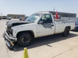 Salvage cars for sale at Grand Prairie, TX auction: 1995 GMC Sierra C1500