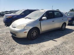 Salvage cars for sale at Sacramento, CA auction: 2002 Toyota Prius