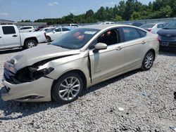 Salvage cars for sale at Memphis, TN auction: 2017 Ford Fusion SE Hybrid