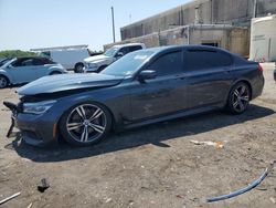 Salvage cars for sale at Fredericksburg, VA auction: 2016 BMW 750 XI