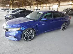 Salvage cars for sale at Phoenix, AZ auction: 2018 Honda Accord Sport