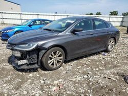 Salvage cars for sale at Earlington, KY auction: 2015 Chrysler 200 Limited