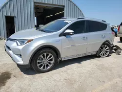 Toyota salvage cars for sale: 2016 Toyota Rav4 HV Limited