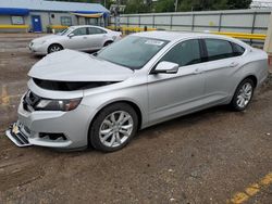 Chevrolet salvage cars for sale: 2016 Chevrolet Impala LT